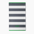 Grey white and green neck gaiter by Zaini