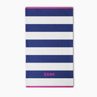 Blue white and pink neck gaiter by Zaini