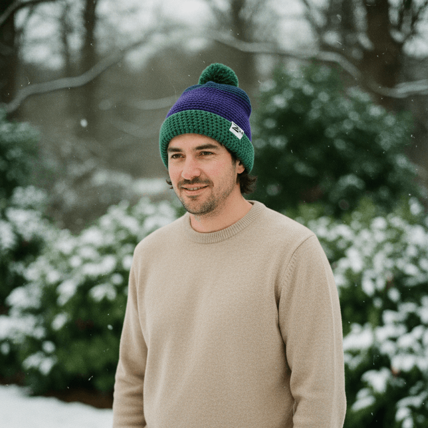 Royal Scottish Beanie Bobble Hat