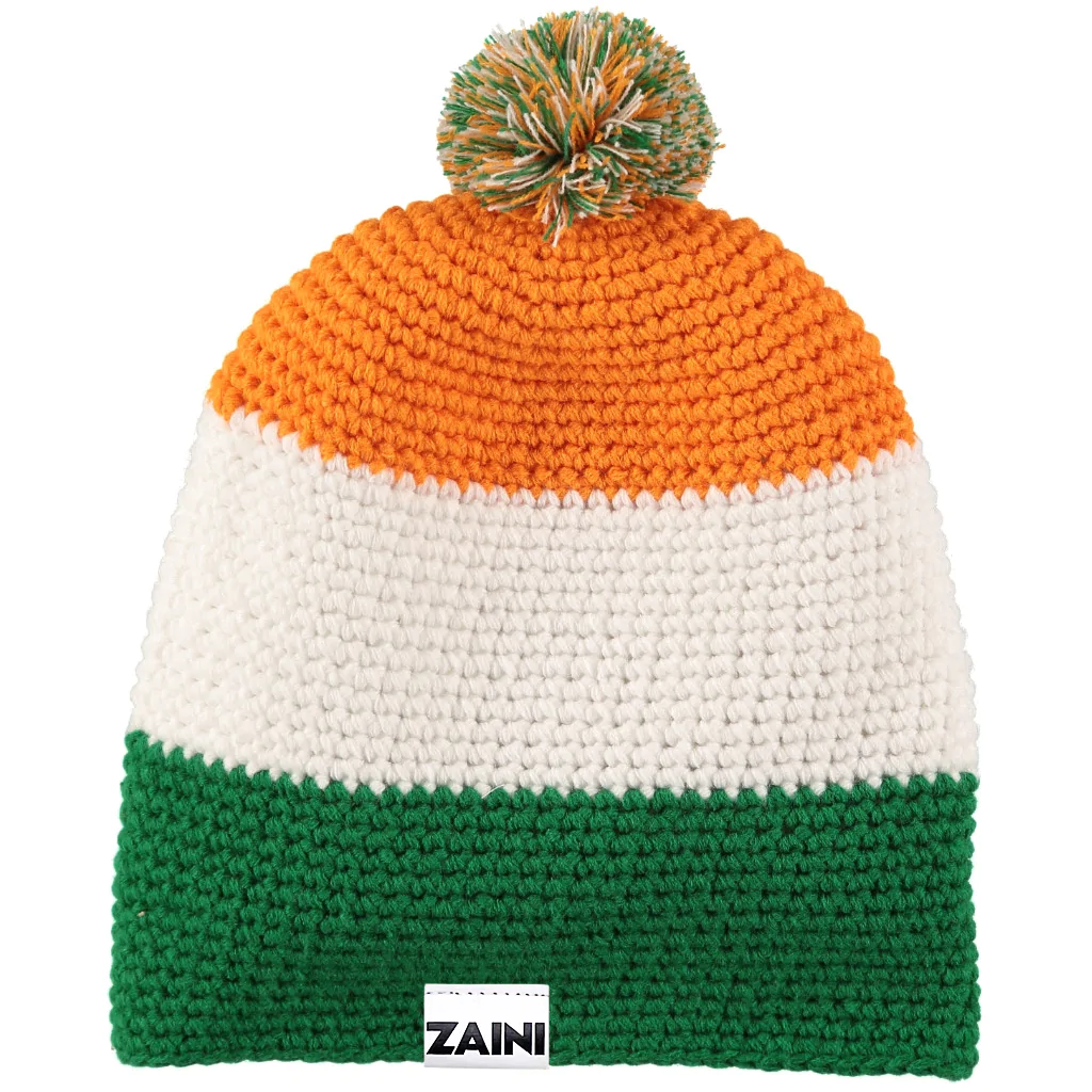 Ireland Beanie Bobble Hat